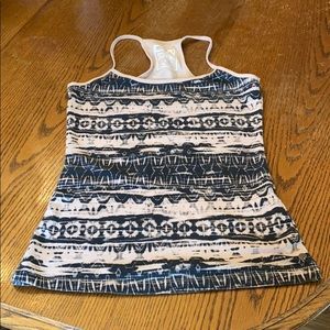 Garage racerback tank size small